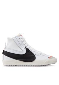 Nike Sneakersy Blazer Mis '77 Jumbo DD3111 100 Biały. Kolor: biały. Materiał: skóra