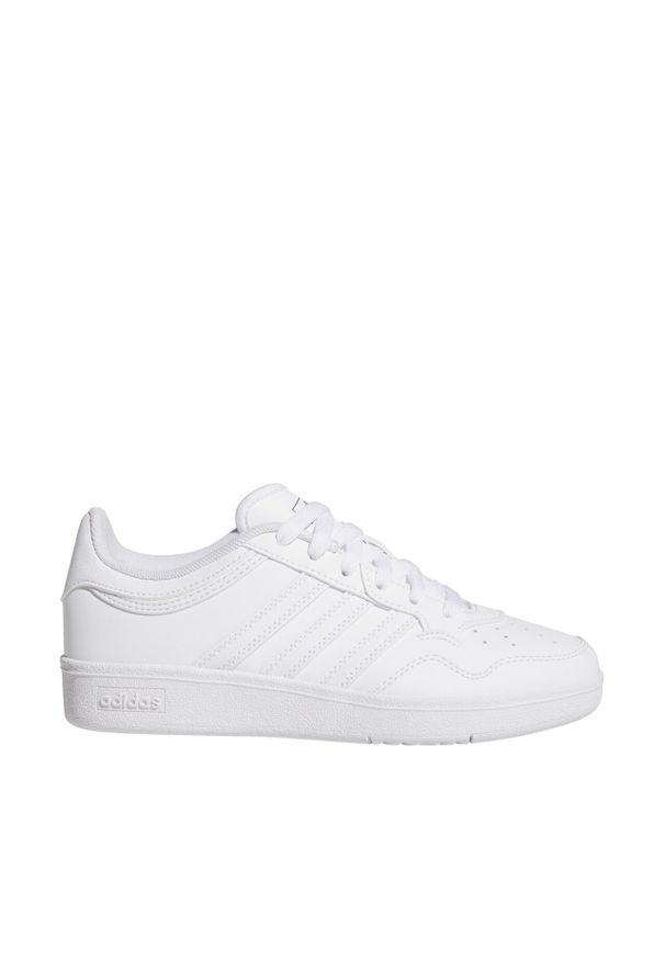 Adidas - Buty dla dzieci adidas Hoops 4.0. Kolor: biały. Sport: turystyka piesza