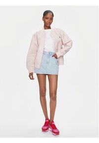 Calvin Klein Jeans Kurtka bomber J20J223034 Różowy Relaxed Fit. Kolor: różowy. Materiał: syntetyk #6