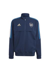 Adidas - Arsenal Presentation Jacket. Kolor: niebieski. Materiał: materiał