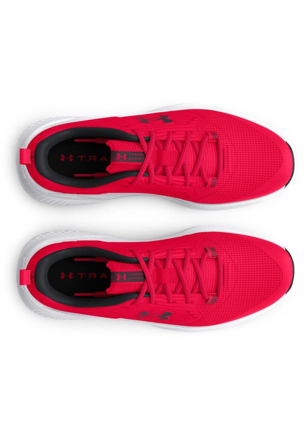 Buty Under Armour Charged Commit Tr 4, Mężczyźni. Kolor: czerwony. Materiał: materiał. Sport: bieganie