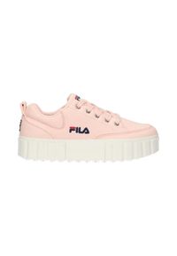 Buty do chodzenia damskie Fila Sandblast C trampki. Kolor: różowy. Sport: turystyka piesza