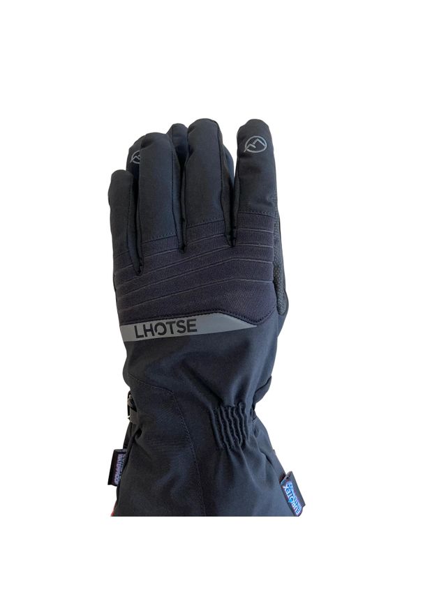 LHOTSE - Rękawice narciarskie Lhotse Sarek. Kolor: czarny. Sezon: zima. Sport: narciarstwo