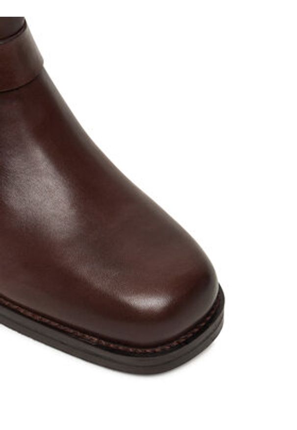 Bronx Kozaki Ky Ley 14402-US Brązowy. Kolor: brązowy. Materiał: skóra