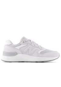 Buty damskie New Balance WW880BA7 - szare. Okazja: na co dzień. Kolor: szary. Materiał: materiał, zamsz, syntetyk, guma, skóra. Szerokość cholewki: normalna. Sport: fitness #1