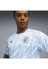 Koszulka piłkarska Puma Manchester City 25/26 przedmeczowa. Materiał: materiał. Sport: piłka nożna
