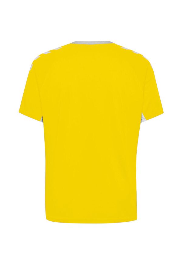 Koszulka sportowa z krótkim rękawem męska Hummel Core Team Jersey S/S. Kolor: żółty. Materiał: jersey. Długość rękawa: krótki rękaw. Długość: krótkie