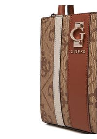 Guess Torebka Erenia Mini HWSO78 38750 Beżowy. Kolor: beżowy. Materiał: skórzane #5