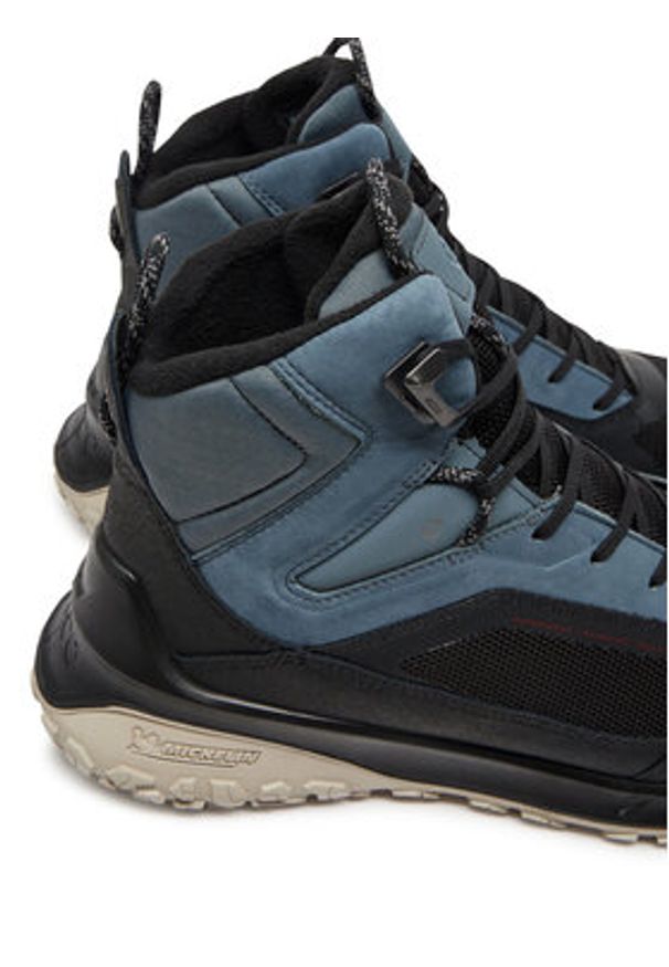 ecco - ECCO Trekkingi Ult-Trn M 82431458918 Czarny. Kolor: czarny. Materiał: nubuk, skóra. Sport: turystyka piesza