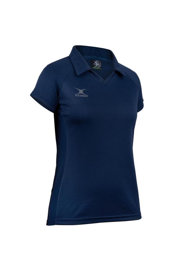 GILBERT - Damska koszulka polo Gilbert Eclipse. Typ kołnierza: polo. Kolor: niebieski