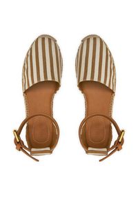 See By Chloé Espadryle SB26150E Brązowy. Kolor: brązowy. Materiał: skóra