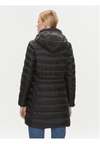 TOMMY HILFIGER - Tommy Hilfiger Płaszcz zimowy WW0WW39221 Czarny Regular Fit. Kolor: czarny. Materiał: syntetyk. Sezon: zima #5