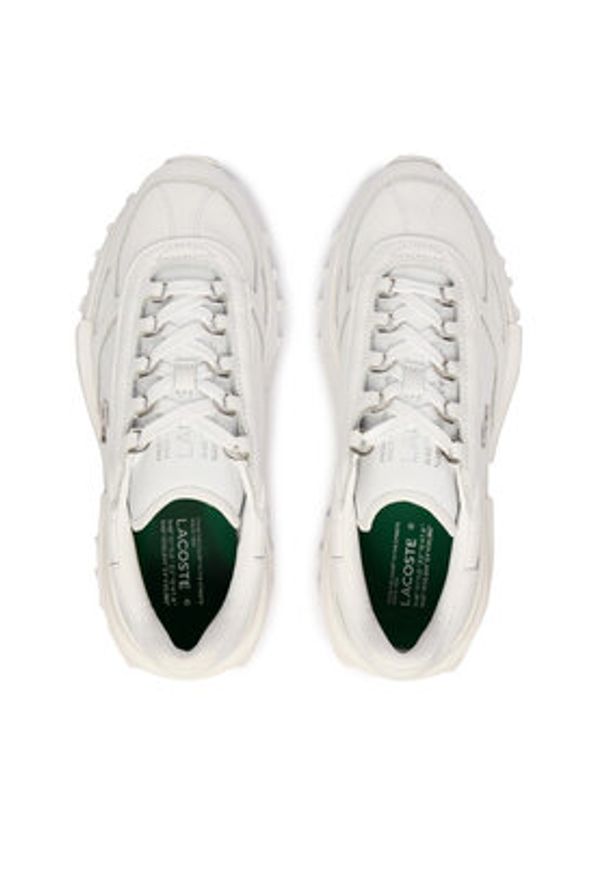 Lacoste Sneakersy Elite Active Sneakers 51SFA0027 Biały. Kolor: biały. Materiał: skóra