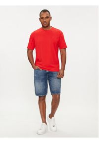 Guess Szorty jeansowe M4GD27 D5AY1 Granatowy Regular Fit. Kolor: niebieski. Materiał: bawełna