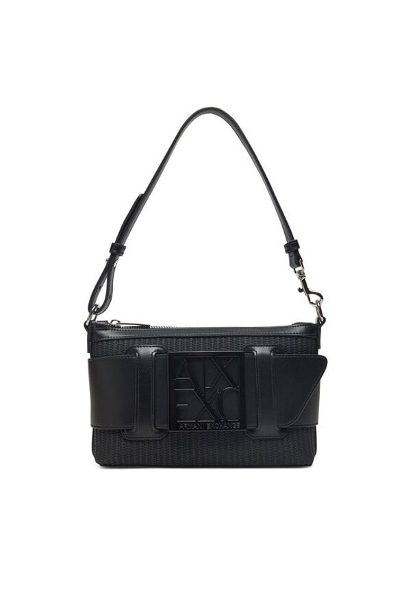 Armani Exchange Torebka XW000921 AF13673 UC001 Czarny. Kolor: czarny. Materiał: skórzane