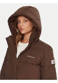 Guess Jeans Kurtka zimowa W4BL24 WGII2 Brązowy Regular Fit. Kolor: brązowy. Materiał: syntetyk. Sezon: zima #7