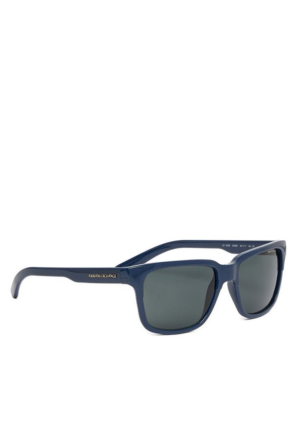 Okulary przeciwsłoneczne Armani Exchange. Kolor: czarny