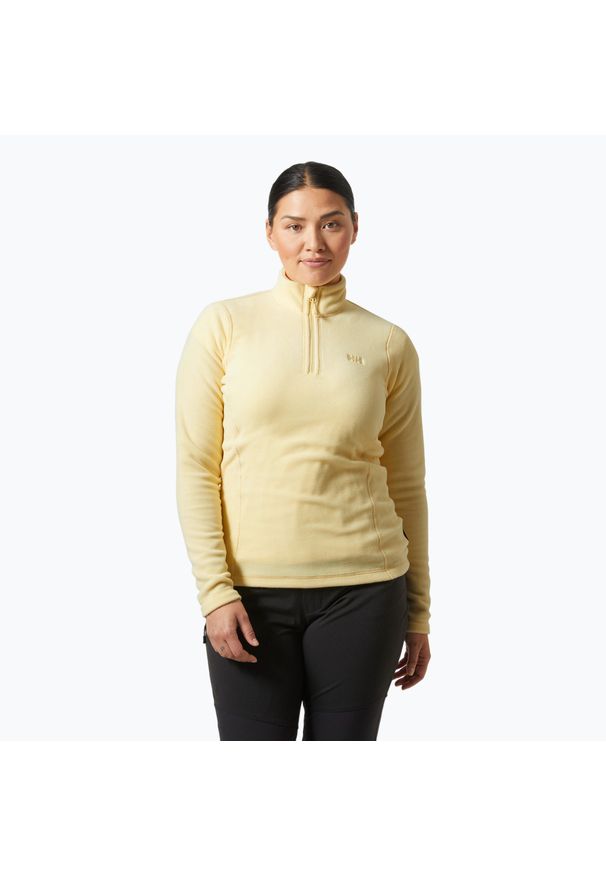 Bluza trekkingowa damska Helly Hansen Daybreaker 1/2 Zip. Kolor: żółty. Materiał: polar. Sport: turystyka piesza