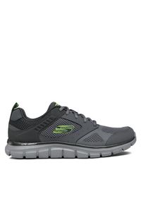 skechers - Skechers Buty Syntac 232398/CHAR Szary. Kolor: szary. Materiał: materiał