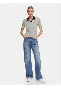 Calvin Klein Jeans Polo LV047F835G Kolorowy Slim Fit. Typ kołnierza: polo. Materiał: bawełna. Wzór: kolorowy #2