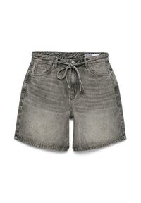 Vero Moda Szorty jeansowe Wien 10341837 Szary Relaxed Fit. Kolor: szary. Materiał: jeans #3