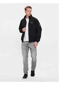 Calvin Klein Jeans Kurtka przejściowa Harrington J30J324697 Czarny Regular Fit. Kolor: czarny. Materiał: syntetyk #5