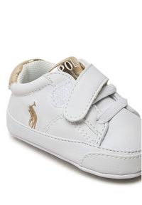 Polo Ralph Lauren Sneakersy Theron V Ps Layette RL01200100 Biały. Kolor: biały. Materiał: skóra #6