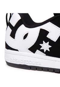 DC Sneakersy Court Graffik ADBS100207 Czarny. Kolor: czarny. Materiał: nubuk, skóra #7