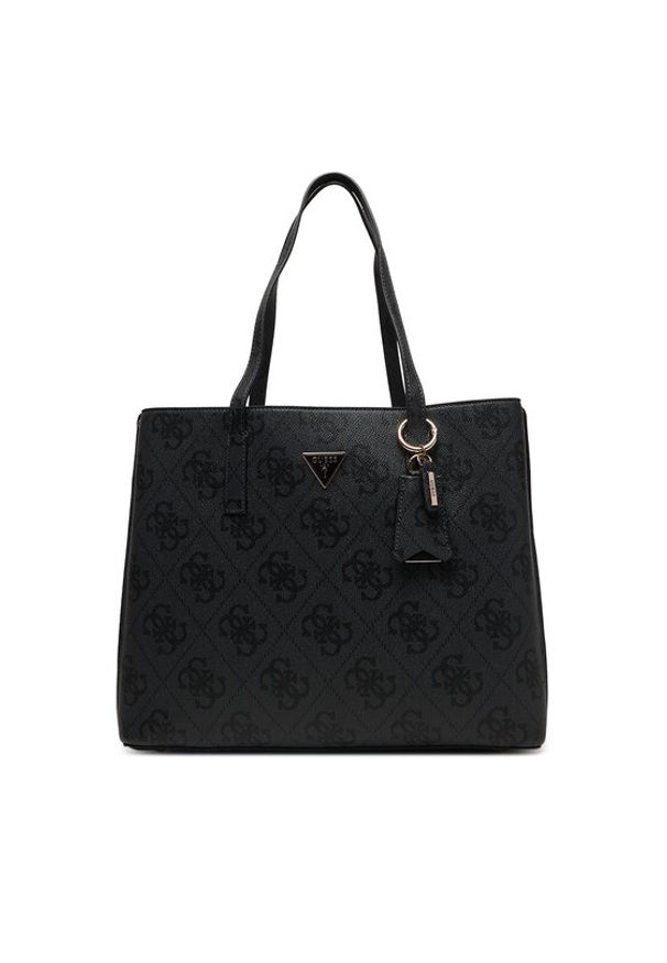 Guess Torebka Meridian II HWOS69 74230 Szary. Kolor: szary. Materiał: skórzane