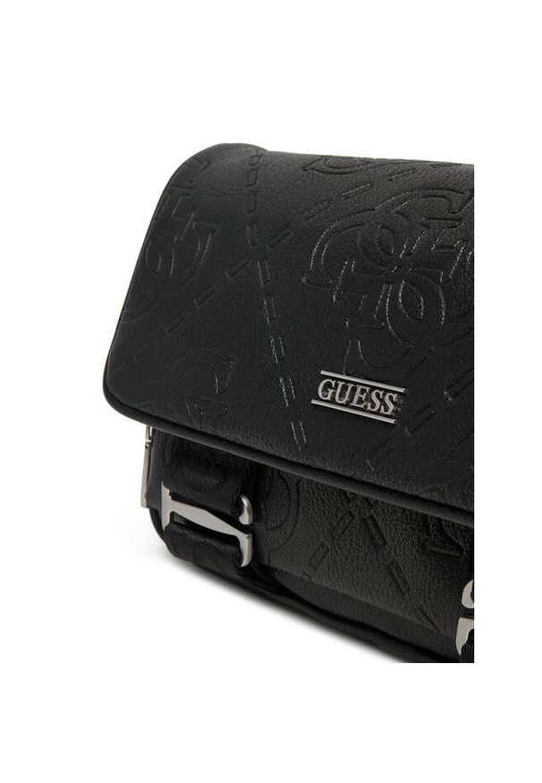 Saszetka Guess. Kolor: czarny