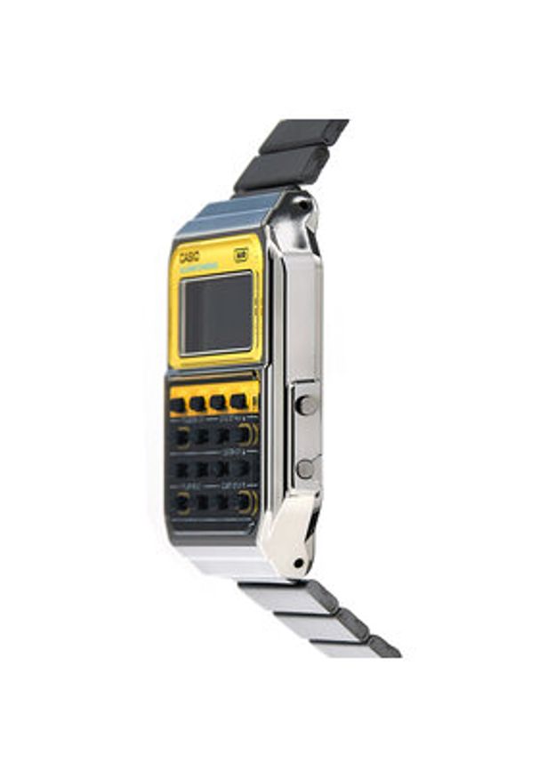 Casio Zegarek Vintage Edgy CA-500WEGG-9BEF Czarny. Kolor: czarny. Styl: vintage