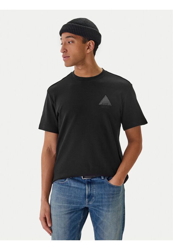 G-Star RAW - G-Star Raw T-Shirt D28593-C812 Czarny Regular Fit. Kolor: czarny. Materiał: bawełna