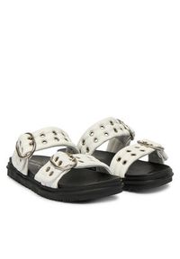 EMU Australia Klapki Bondi Buckle 2.0 W13306 Biały. Kolor: biały. Materiał: skóra #4