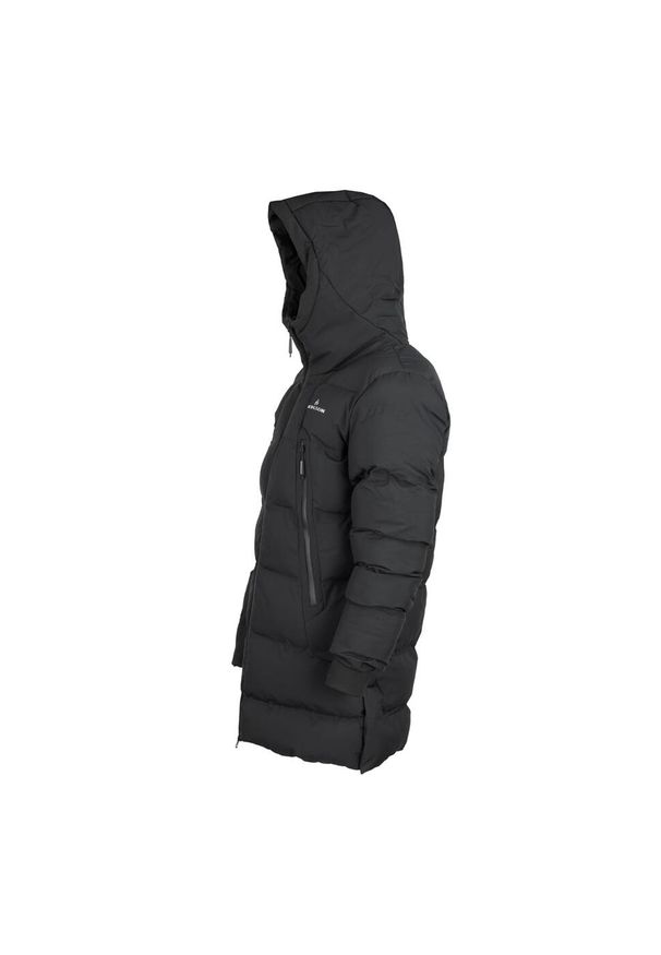 Bergson - Kurtka męska płaszcz SNOW LEOPARD Primaloft1. Kolor: czarny. Materiał: puch. Technologia: Primaloft. Sezon: zima. Sport: turystyka piesza