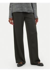 Vero Moda Spodnie materiałowe Berlin 10318454 Szary Wide Leg. Kolor: szary. Materiał: syntetyk