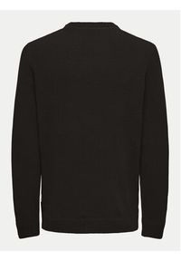 Only & Sons Sweter Sethan 22029788 Czarny Regular Fit. Kolor: czarny. Materiał: syntetyk #3