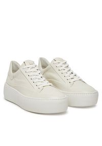 HÖGL Sneakersy 0-100200 Écru. Materiał: skóra