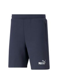 Krótkie spodenki męskie Puma TEAMFINAL CASUALS. Kolor: niebieski. Długość: krótkie. Sport: piłka nożna