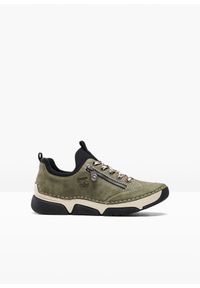 bonprix - Sneakersy Rieker. Kolor: zielony