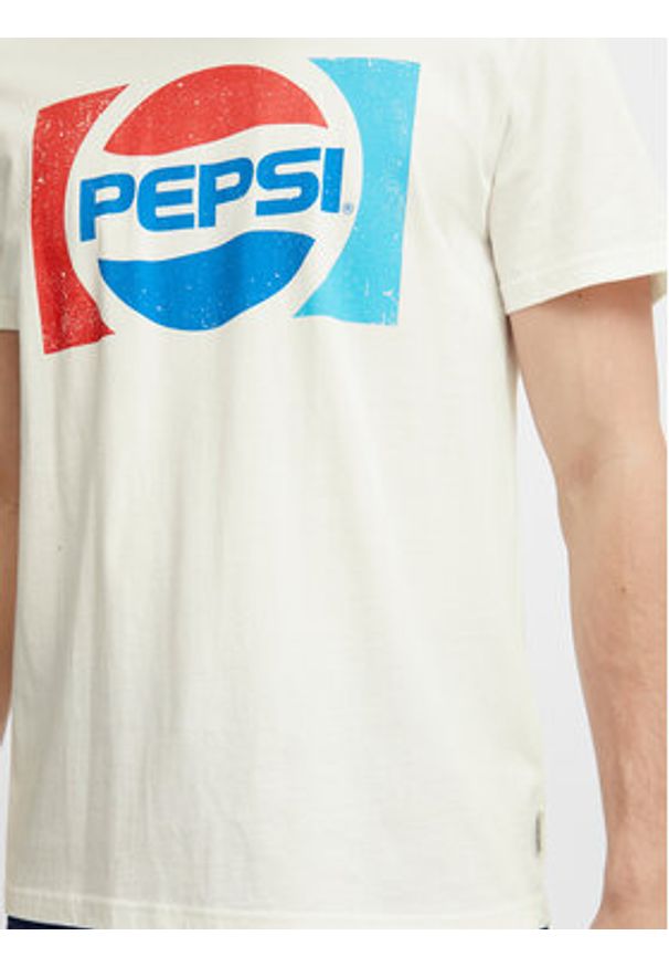 Blend T-Shirt 20716807 Biały Regular Fit. Kolor: biały. Materiał: bawełna