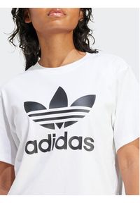 Adidas - adidas T-Shirt Trefoil IR9534 Biały Regular Fit. Kolor: biały. Materiał: bawełna #3