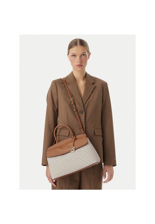 Torebka MICHAEL Michael Kors. Kolor: kremowy