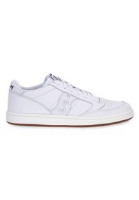 Buty do chodzenia męskie Saucony 22 Jazz Court White. Zapięcie: sznurówki. Kolor: biały. Materiał: skóra, guma. Szerokość cholewki: normalna. Sport: turystyka piesza