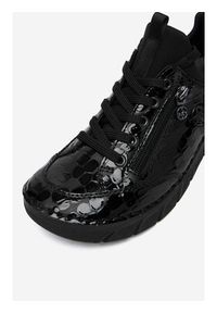 Rieker Sneakersy CEO-55073-01 Czarny. Kolor: czarny. Materiał: skóra #5