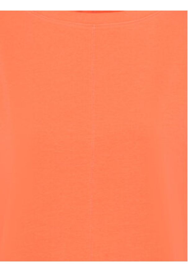 Olsen T-Shirt 11104490 Pomarańczowy Regular Fit. Kolor: pomarańczowy. Materiał: bawełna