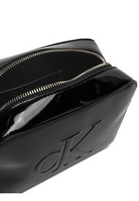 Calvin Klein Jeans Torebka Sculpted Camera Bag Im K60K613054 Czarny. Kolor: czarny. Materiał: skórzane #4