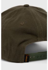 Superdry czapka bawełniana kolor zielony z aplikacją. Kolor: zielony. Materiał: bawełna. Wzór: aplikacja #4