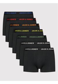 Jack & Jones - Jack&Jones Komplet 7 par bokserek Basic 12165587 Czarny. Kolor: czarny. Materiał: bawełna #1