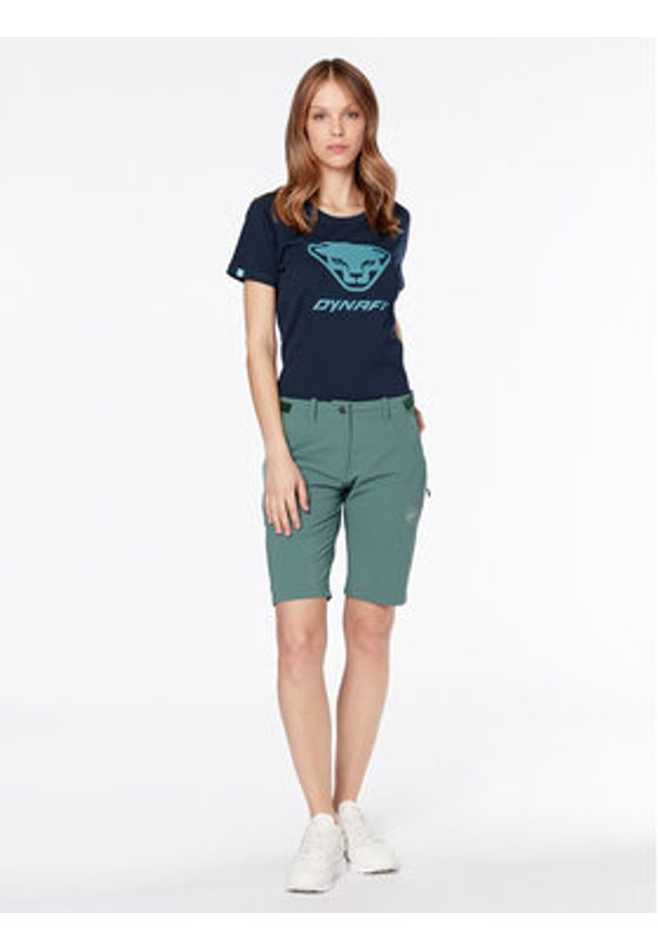 Dynafit Koszulka techniczna Graphic 08-0000070999 Granatowy Regular Fit. Kolor: niebieski. Materiał: bawełna