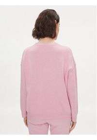 Weekend Max Mara Sweter Banda 2415361161 Różowy Regular Fit. Kolor: różowy. Materiał: wełna #5